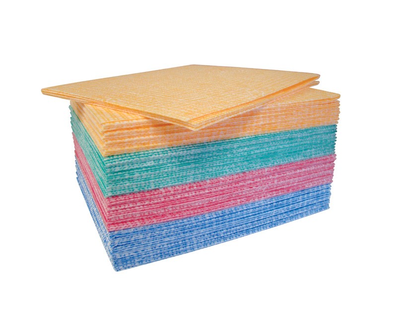 System Local Authority Maxi Cleaning Cloth - Pack of 5 - Colour Coded