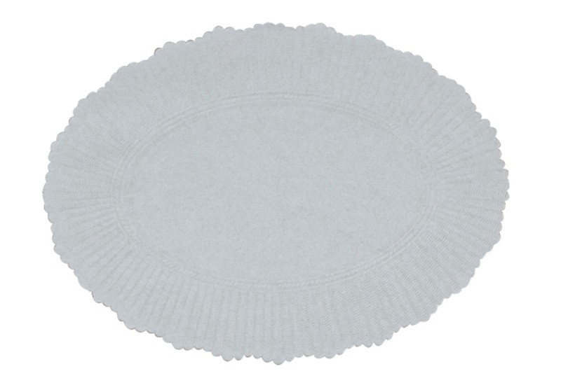 22x16.5cm (8.5x6.5") No.1 Oval Paper Dish Paper - 250 per Pack