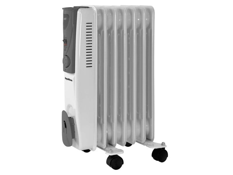 SupaWarm 1500w Oil Filled Radiator with Thermostatic Control