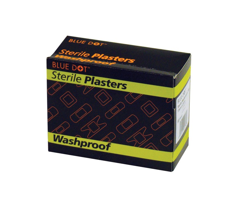 Assorted Washproof Plasters - Box of 100