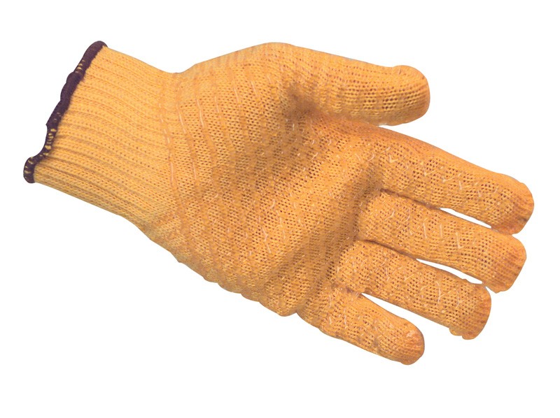 Yellow Criss Cross General Handling Gloves