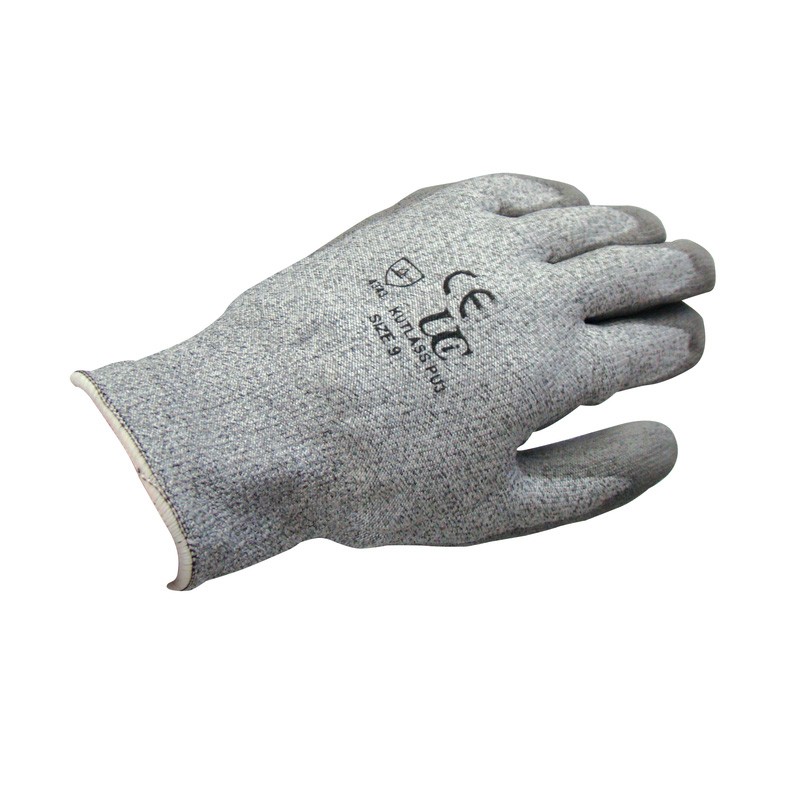 Kutlass PU Coated Cut Resistant Gloves PU3