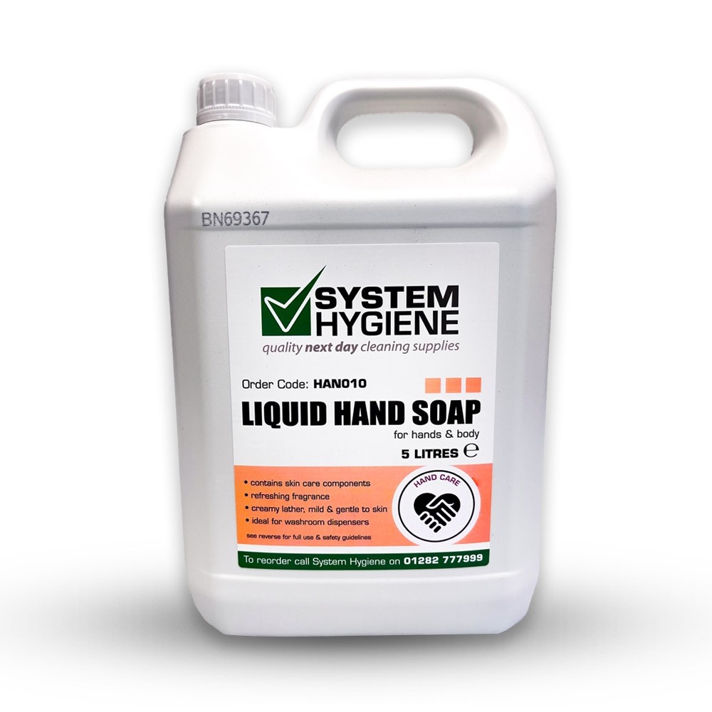 System Hygiene Liquid Hand & Body Soap 5Ltr
