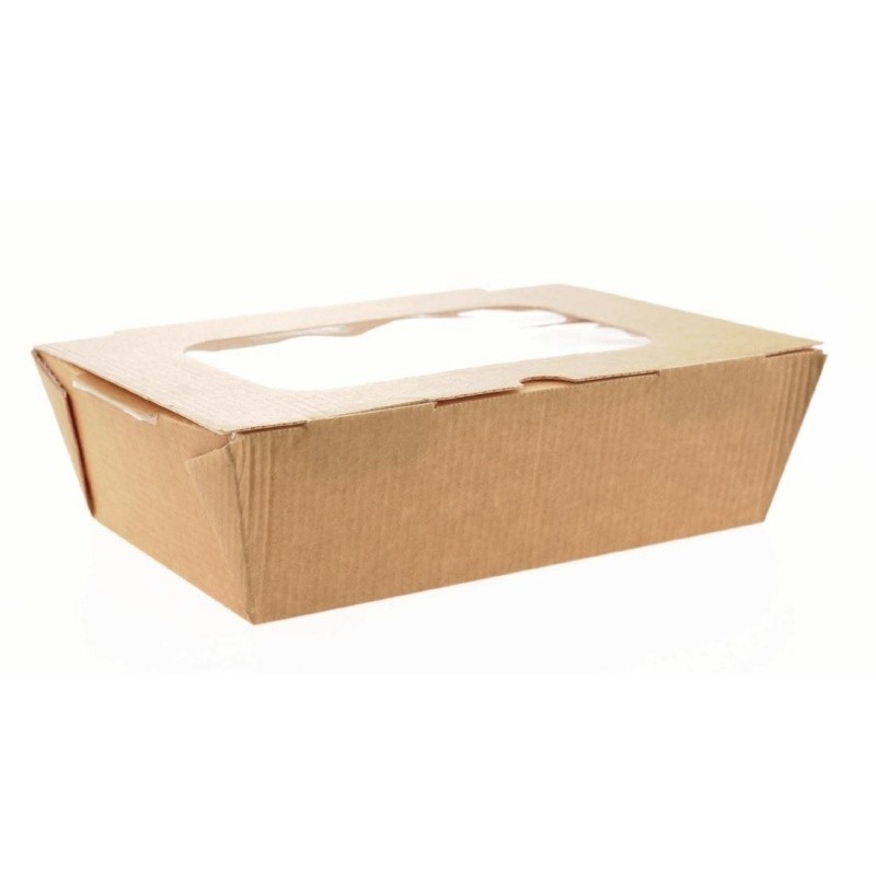 Salad Box with Window (Case of 180) System Hygiene 