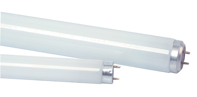 T8 600mm (2') 25mm (1") 18w White Slimline Fluorescent Tube