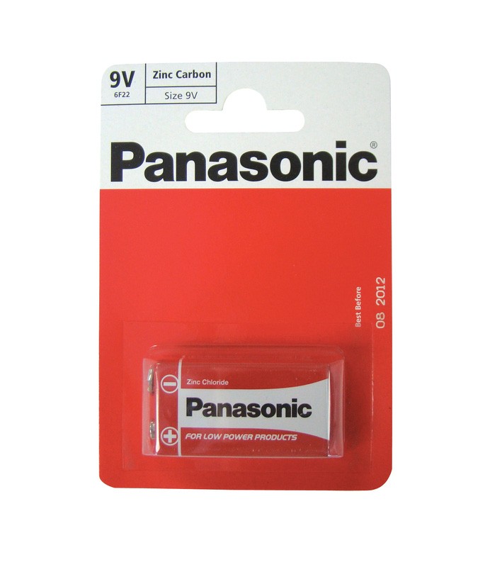 Panasonic Type PP3 9v Battery