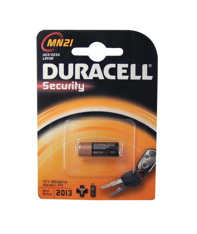 Duracell Security MN21 12v Car Alarm/ Transmitter Battery