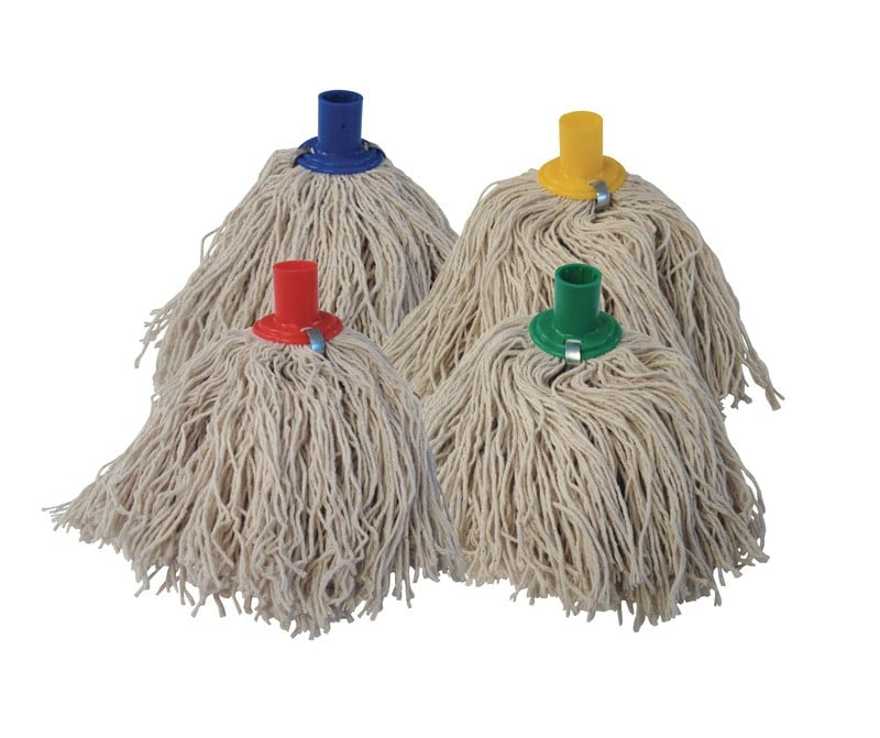 Plastic Socket Cotton Yarn Mop Head - Colour Coded