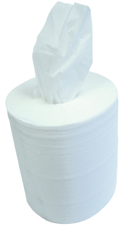 2ply Embossed White Centre Feed Roll - 175mm x 150m (Case of 6)