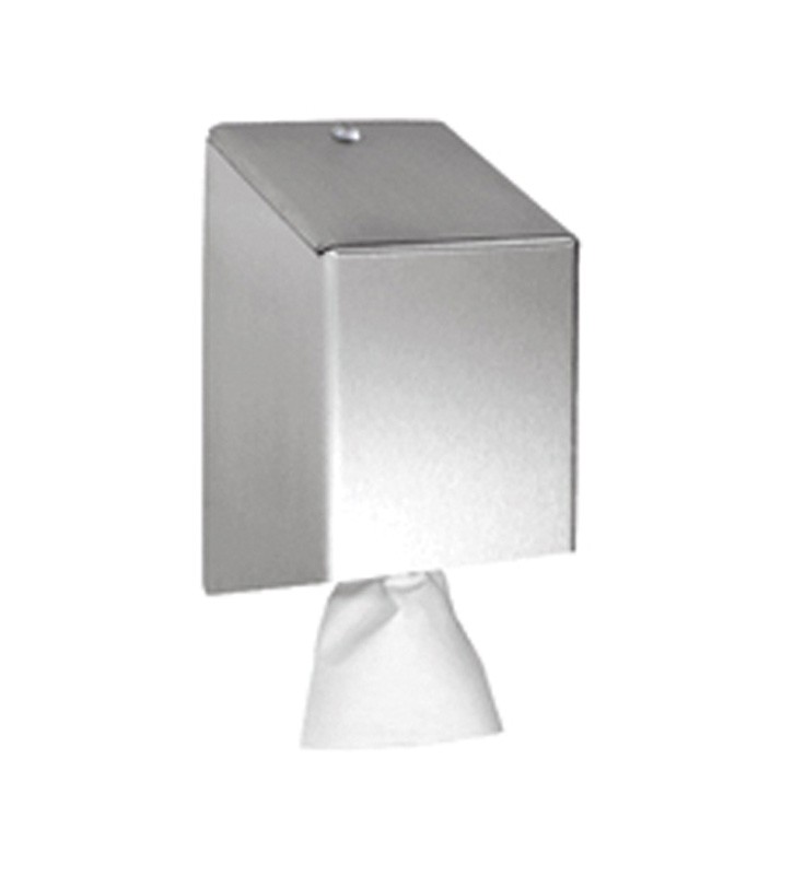 Polished Stainless Steel Centre Pull Dispenser