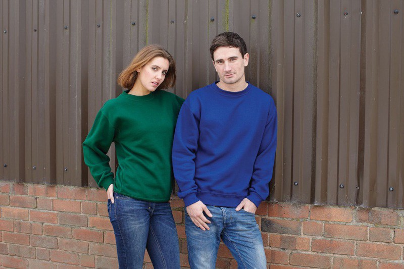 UCC001 50/50 Set in Sweatshirt - Available In Black, Red, Navy Blue, Royal Blue, Bottle Green and Heather Grey