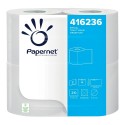 Papernet 2-Ply White Embossed Toilet Rolls (Case of 40)