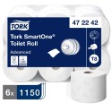 Tork SmartOne® Toilet Roll White 472242 (6 Rolls) (T8)