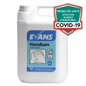Evans Vanodine Handsan Alcohol-Based Hand Disinfectant (5ltr)