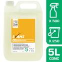 Evans Vanodine EC2 Yellow Zone Concentrated Degreaser Bulk Refill 5ltr