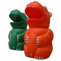 Hippo Novelty Litter 65ltr Bin - Available In Blue, Violet, Orange or Green