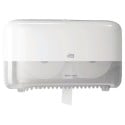558040 Tork T7 Coreless Mid-Size Toilet Roll Dispenser (White)