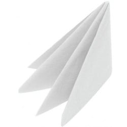 1-ply Value Napkin White 30cm x30cm 4-Fold - System Hygiene