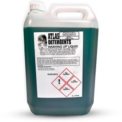 Atlas 10% Green Washing Up Liquid 5Ltr System Hygiene