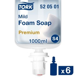 520501 Tork S4 Mild Foam Hand Soap 1000ml