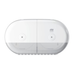 682000 Tork T9 SmartOne® Twin Mini Toilet Roll Dispenser (White) 3