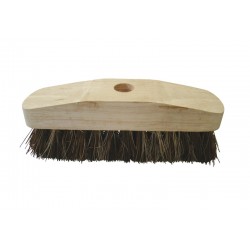 22cm (9") Wooden Deck Scrub Brush Head