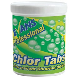 Evans Vanodine Chlor Chlorine Bleach Tablets - 200 per Tub