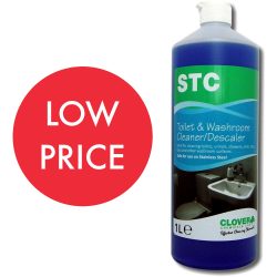 Clover STC Acidic Toilet & Washroom Cleaner (12x1ltr)