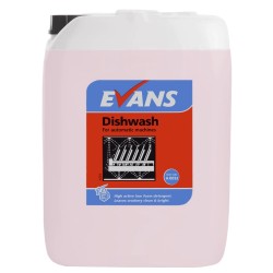 Evans Vanodine Auto Dosing Dish Wash Detergent 20Ltr 