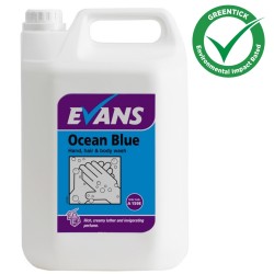 Evans Vanodine Ocean Blue Hand, Body Wash and Hair Shampoo - 5ltr