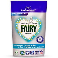 Fairy Non-Bio Laundry Powder 100 Washes System Hygiene 