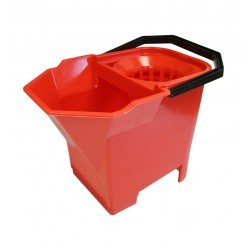 SYR Freedom Bulldog 6Ltr Mop Bucket - Colour Coded - Red