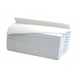 White 2ply C Fold Luxury Paper Hand Towels - 2376 per Case