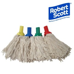 Exel Polyester Fibre Colour Coded Mop Head 200g (RGBY)