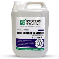 System Hygiene hard Surface Sanitiser Detergent 5Ltr