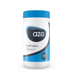 Azo 70% IPA Disinfectant Wipes System Hygiene 