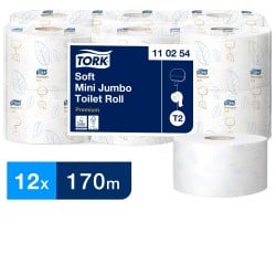 10254 Tork Soft Mini Jumbo Toilet Roll Premium