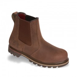 V12 Rawhide Brown Oiled Leather Dealer Safety Boot - Available In Sizes 6-13
