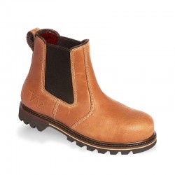 V12 Stampede Vintage Leather Dealer Safety Boot - Available In Sizes 6-12