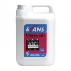 Evans Vanodine Glasswash Detergent 5ltr