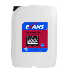 Evans Vanodine Dish Wash Detergent Extra 20ltr