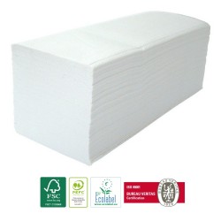 White 2ply Interleaved Paper Towel 