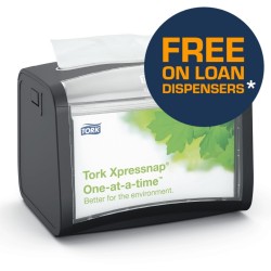 Tork Xpressnap Tabletop Napkin Dispenser - System Hygiene