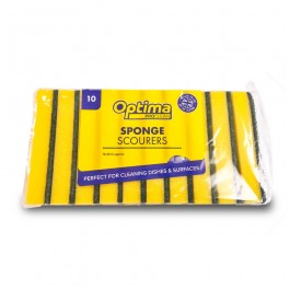 Optima Pro Clean Sponge Scourers (14 x 9cm)  System Hygiene 