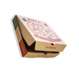 12" Printed Pizza Box (Case of 100)  System Hygiene 