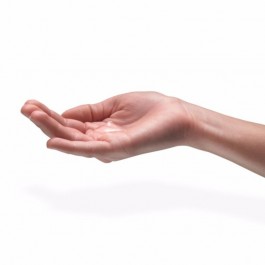 GOJO Purell Advanced Hygienic Hand Rub in palm of hand 
