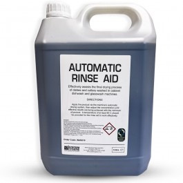 System Hygiene Automatic Rinse Aid 5Ltr - Instructions 