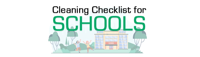 Cleaning Checklist for Schools