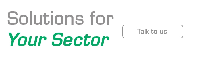 Solutions for your sector banner