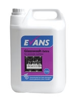 Evans Glasswash Extra 5 Ltr 